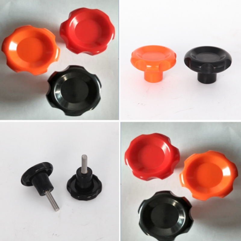How does the surface treatment process of the original bakelite handles improve the anti-slip performance of mechanical accessories?